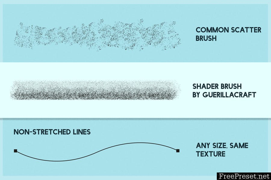 Shader Brushes For Adobe Illustrator - AI