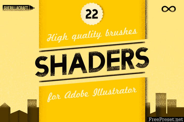 Shader Brushes For Adobe Illustrator - AI