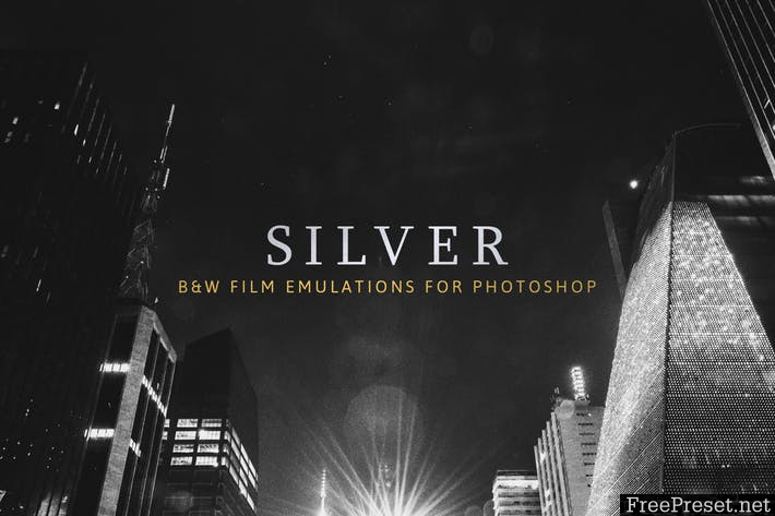 Silver – 28 Real B&W Film Emulations QLGYHQ