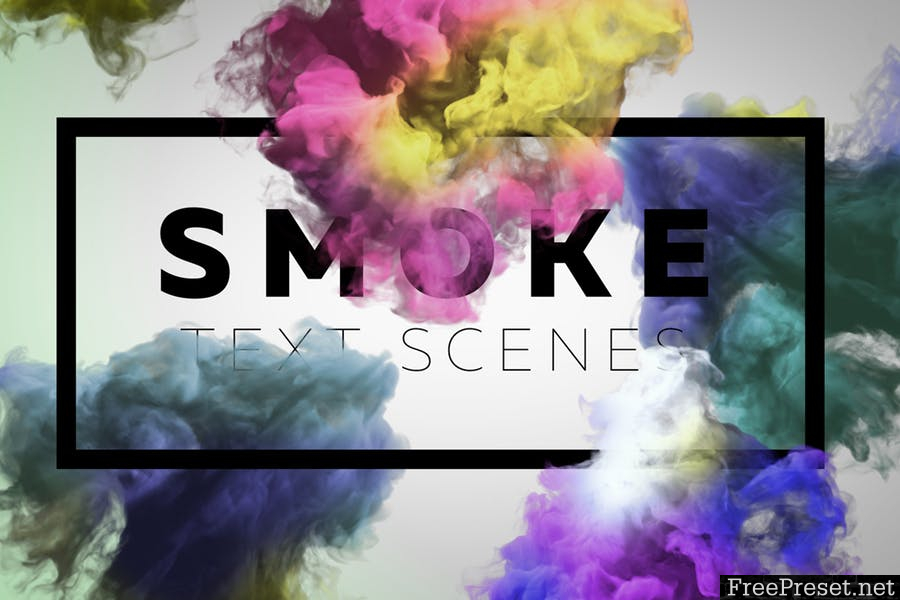 Smoke Text Scenes DN9E8Q