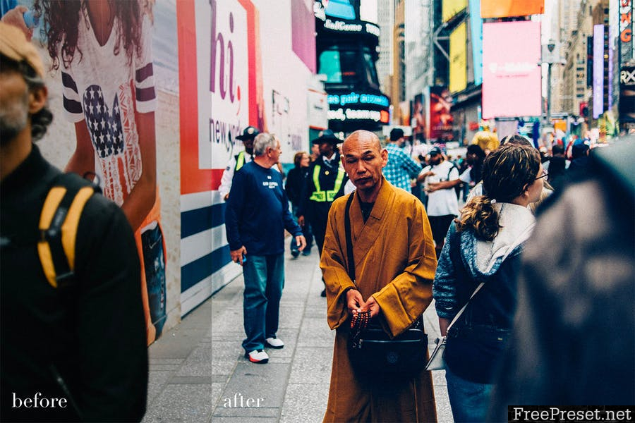 Street Photography Lightroom Presets