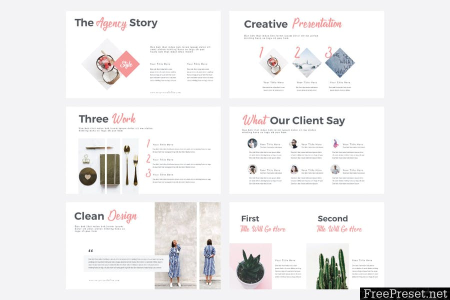 STYLE - Multipurpose PowerPoint Template V50 4DDH8B - PPTX