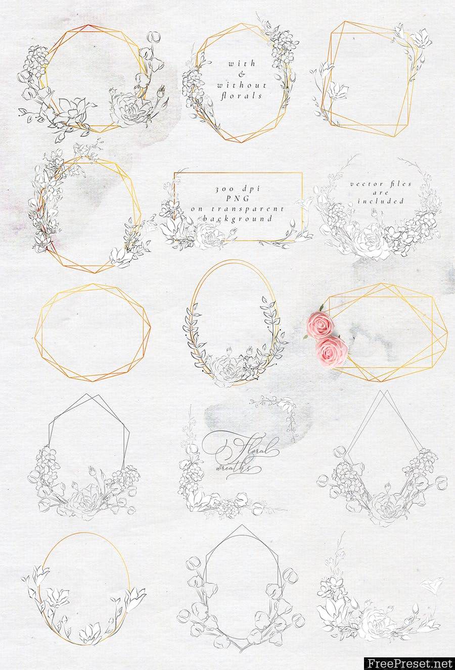 Subtle Beauty Graphic Collection 3NWNK9 - EPS, JPG, PNG