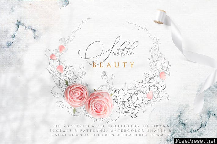 Subtle Beauty Graphic Collection 3NWNK9 - EPS, JPG, PNG