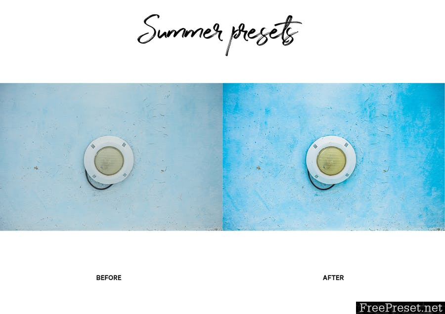 Summer Lightroom Presets