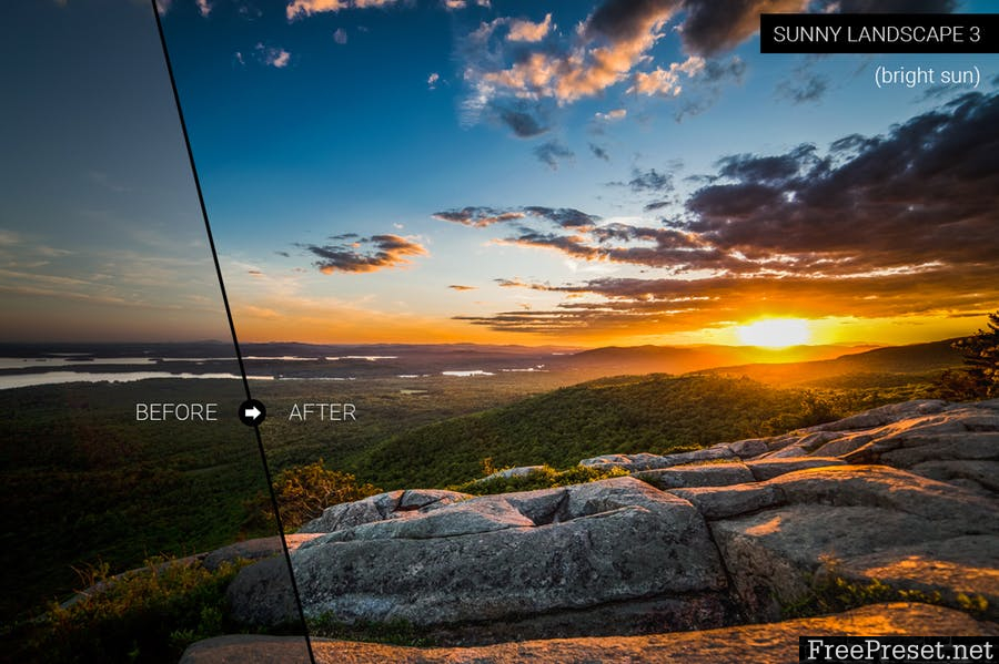 Sunny Landscape Lightroom Presets