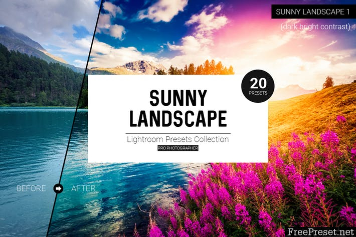 Sunny Landscape Lightroom Presets