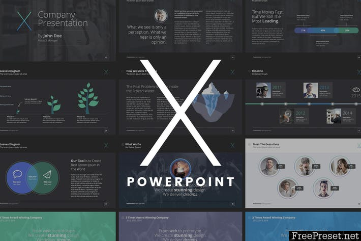 The X Note - Powerpoint Template