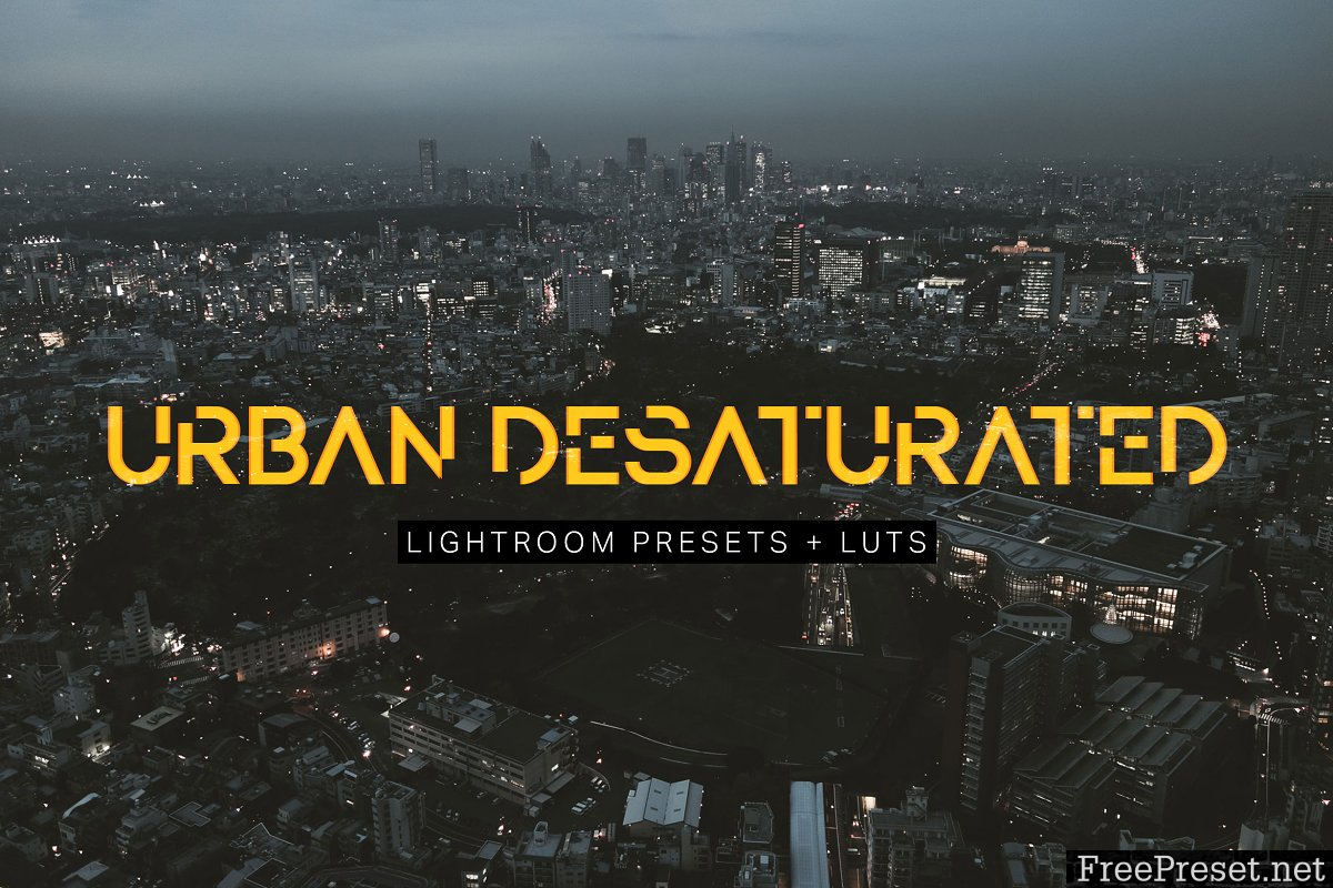 Urban Desaturated Lightroom Presets 2266110