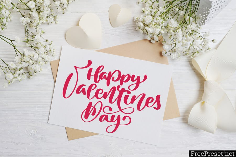 Valentine's Day lettering photo overlays YSY8YS