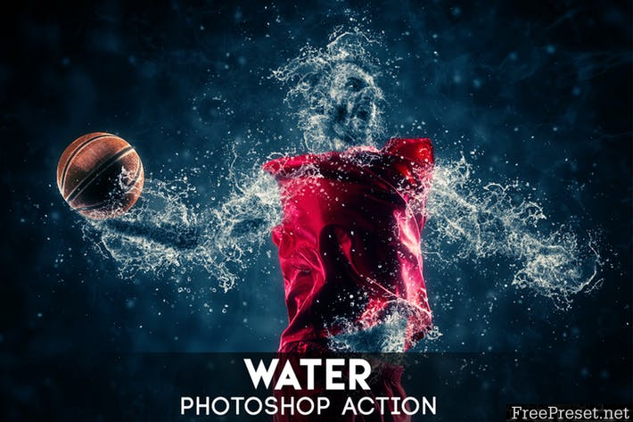 Water Photoshop Action F5DXQP
