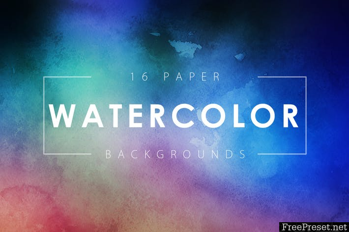 Watercolor Paper Backgrounds RD8VS6 - JPG