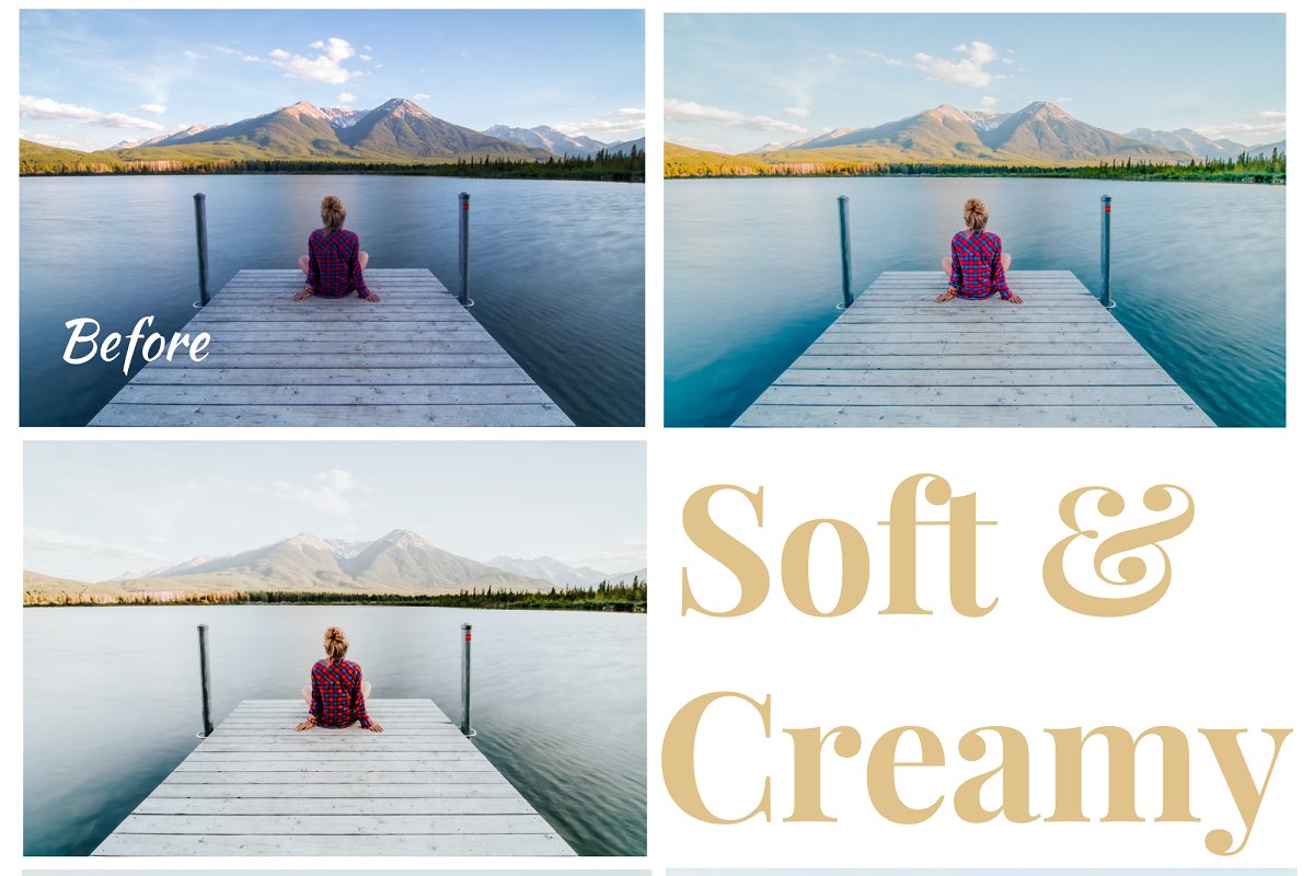 10 SOFT & CREAMY Lightroom Presets 3893994