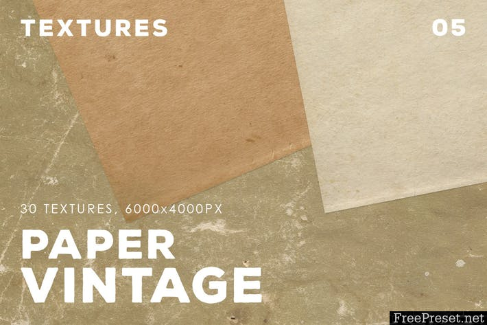 30 Vintage Paper Textures | 05 J7Y3W6Q - JPG