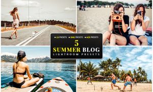 5 Summer Blog Lightroom, Mobile DNG & Camera RAW Presets