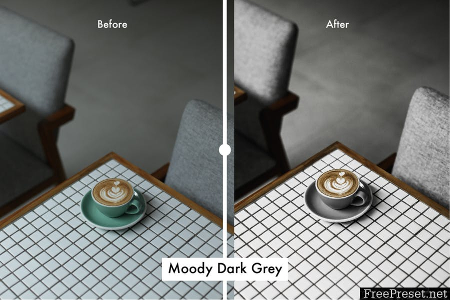 7 Moody Lightroom Preset For Cafe Photography