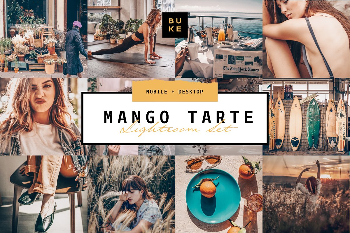 8 Mango Lightroom Presets Bundle 3865420