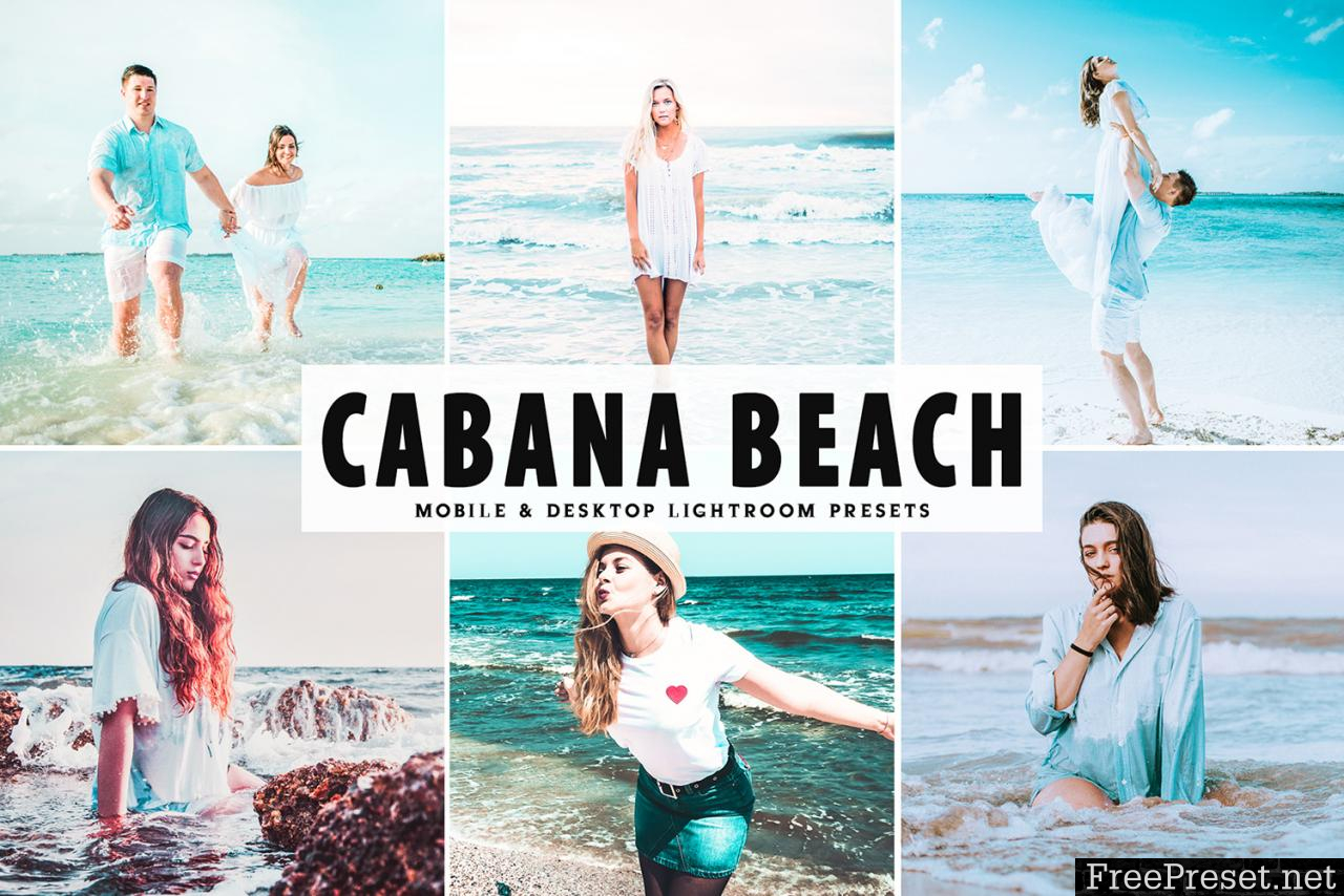 Cabana Beach Mobile & Desktop Lightroom Presets