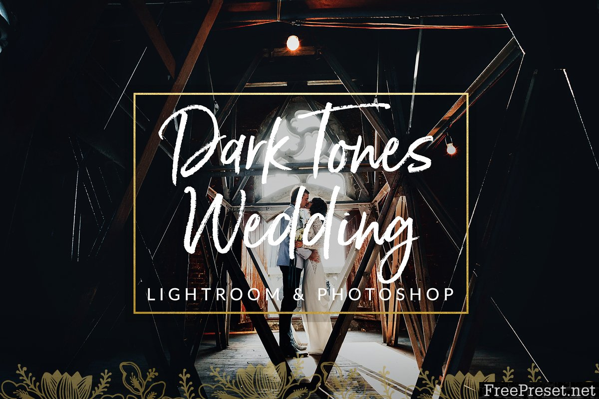 Dark Film Tones Wedding Presets 1310290
