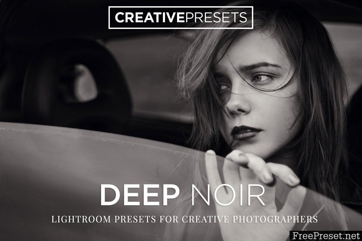 Deep Noir B&W Lightroom Presets 2043083