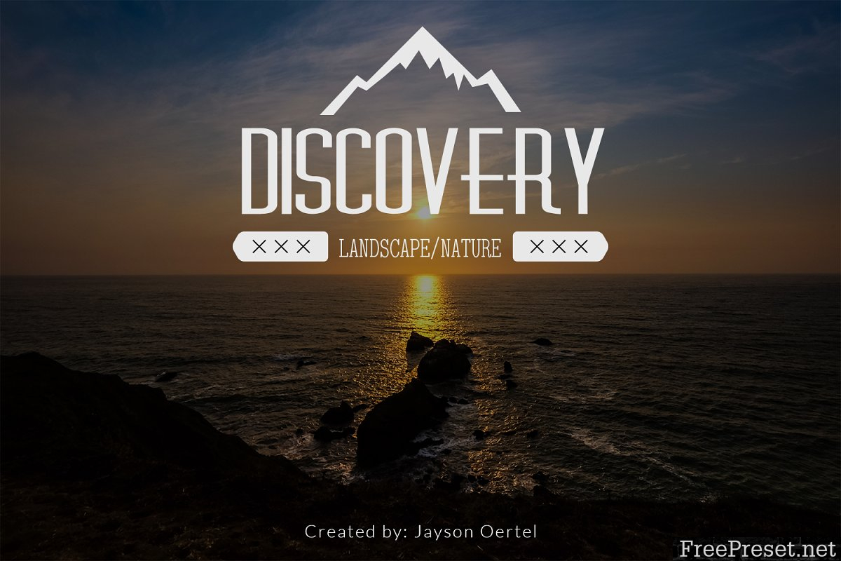 Discovery vol 1 - Lightroom Presets 1133945