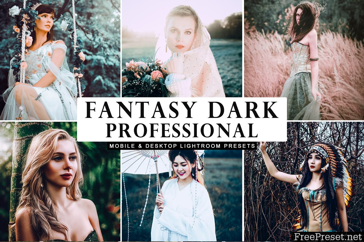 Fantasy Dark Professional Lightroom Presets 3983301