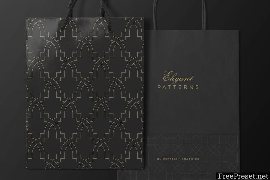 Geometric Patterns Islamic Ed TRDDV6 - AI, EPS, PSD, JPG, PNG