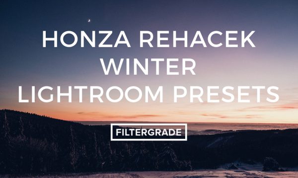 Honza Rehacek Winter Lightroom Presets