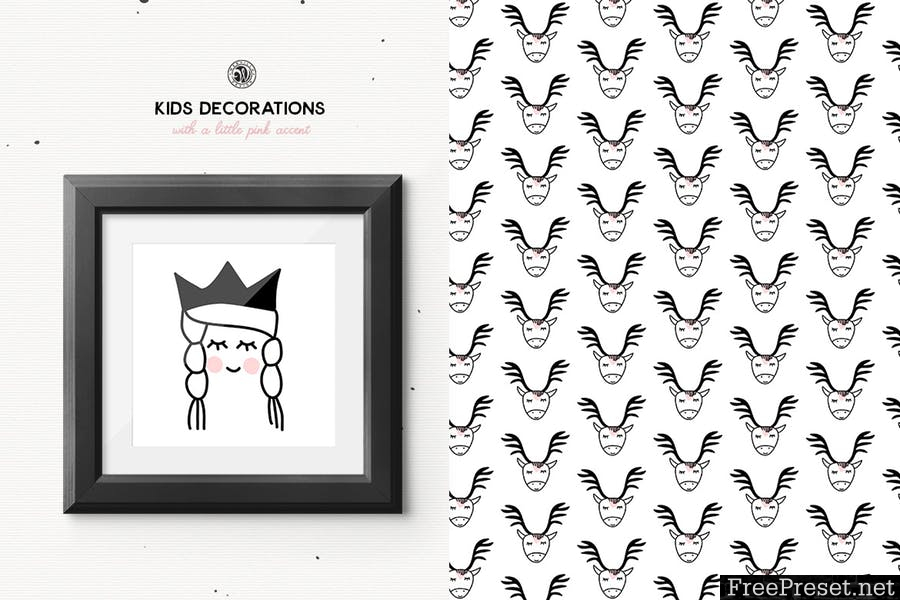 Kids Decorations Y28YUV - EPS, JPG, PNG