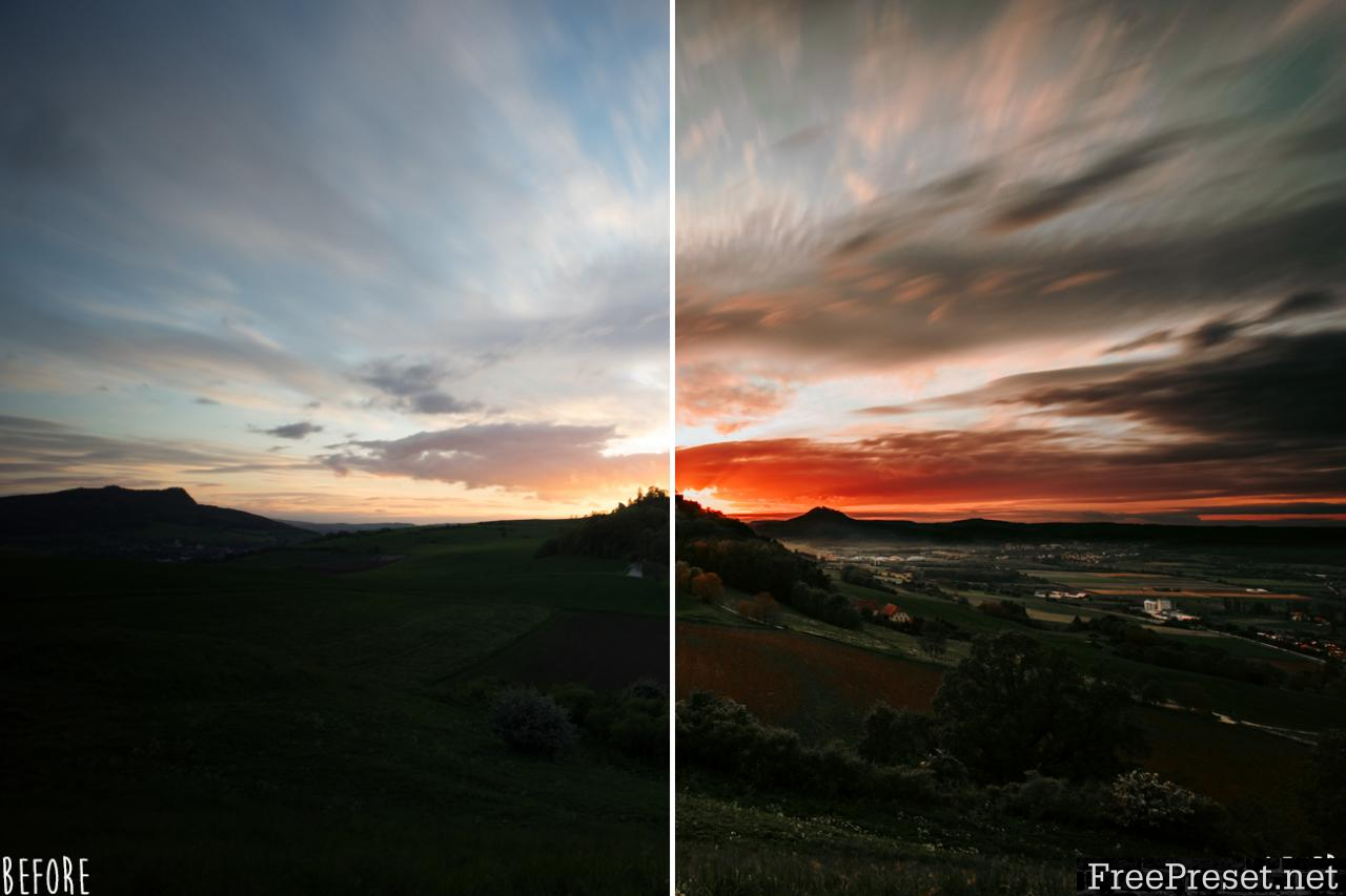 Marcell Faber Landscape & Nature Lightroom Presets