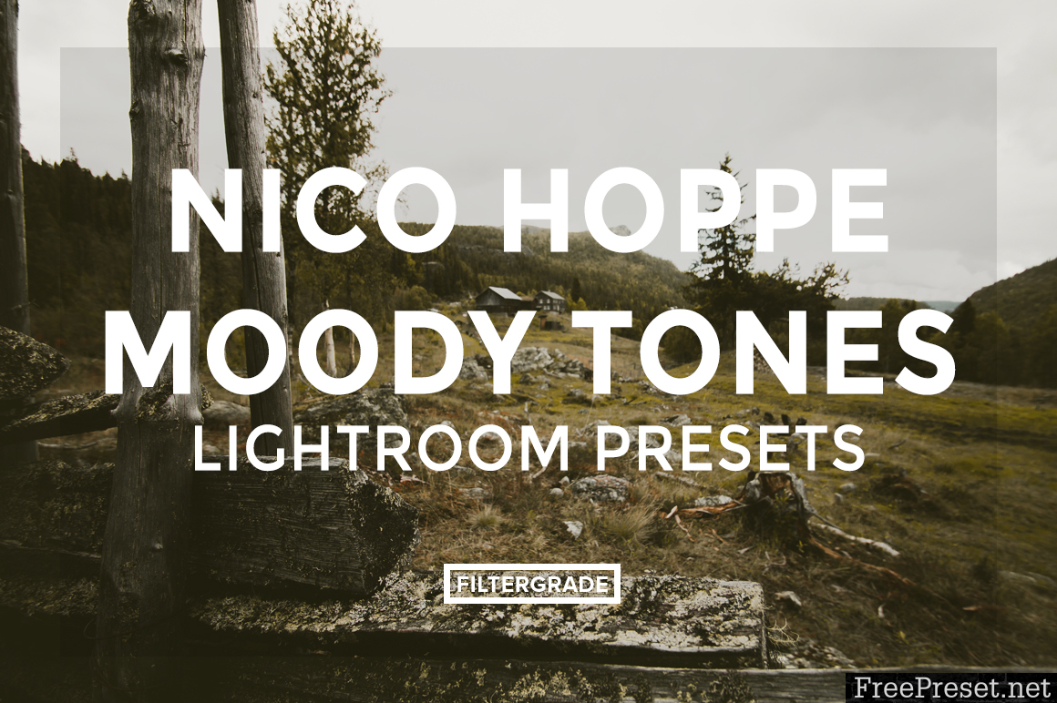 Nico Hoppe Moody Tones Lightroom Presets