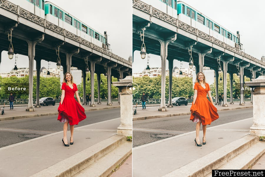 Parisian Mobile & Desktop Lightroom Presets