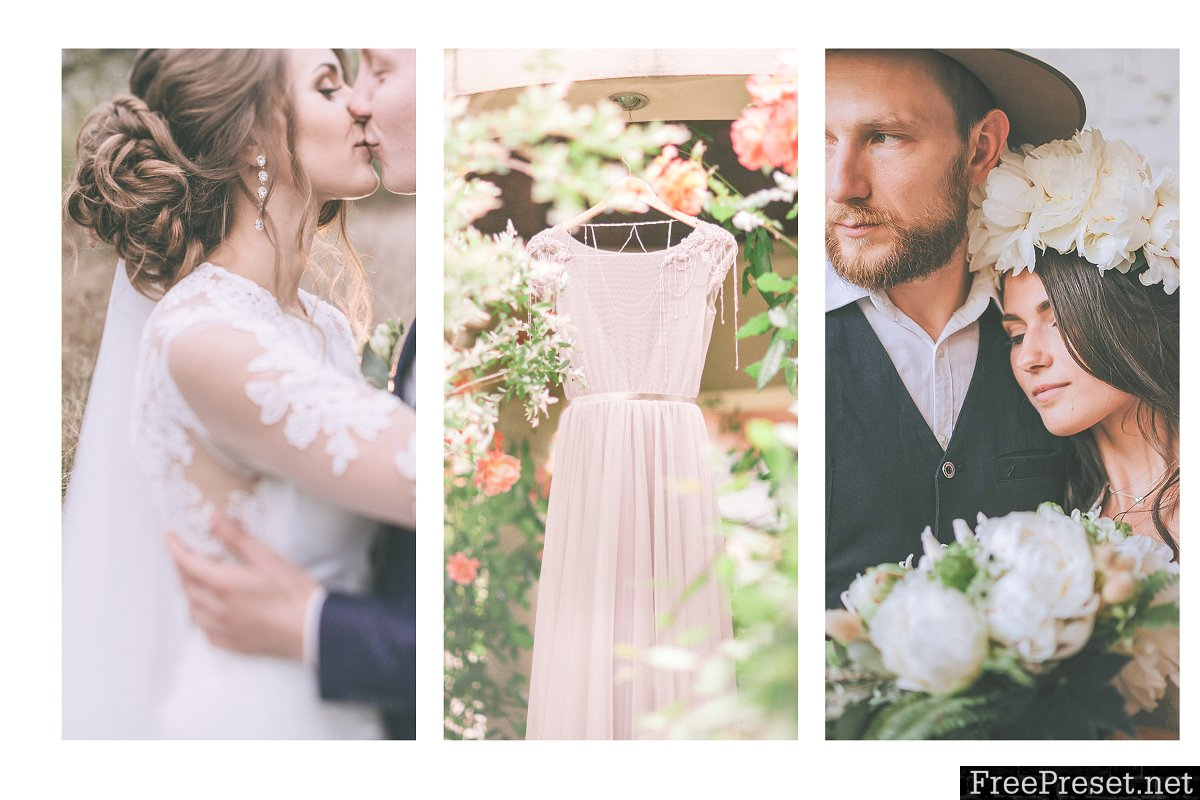 Peach Pastel Wedding Preset LR PS 1344246