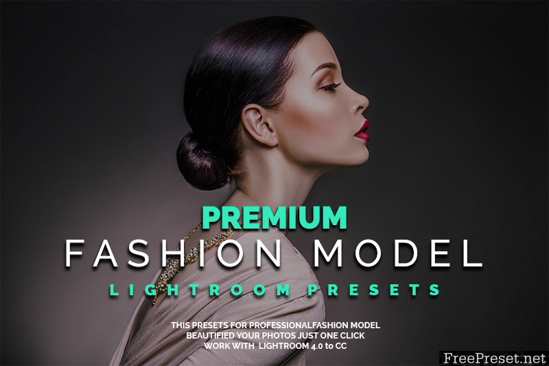 Premium Fashion Model Lightroom Presets