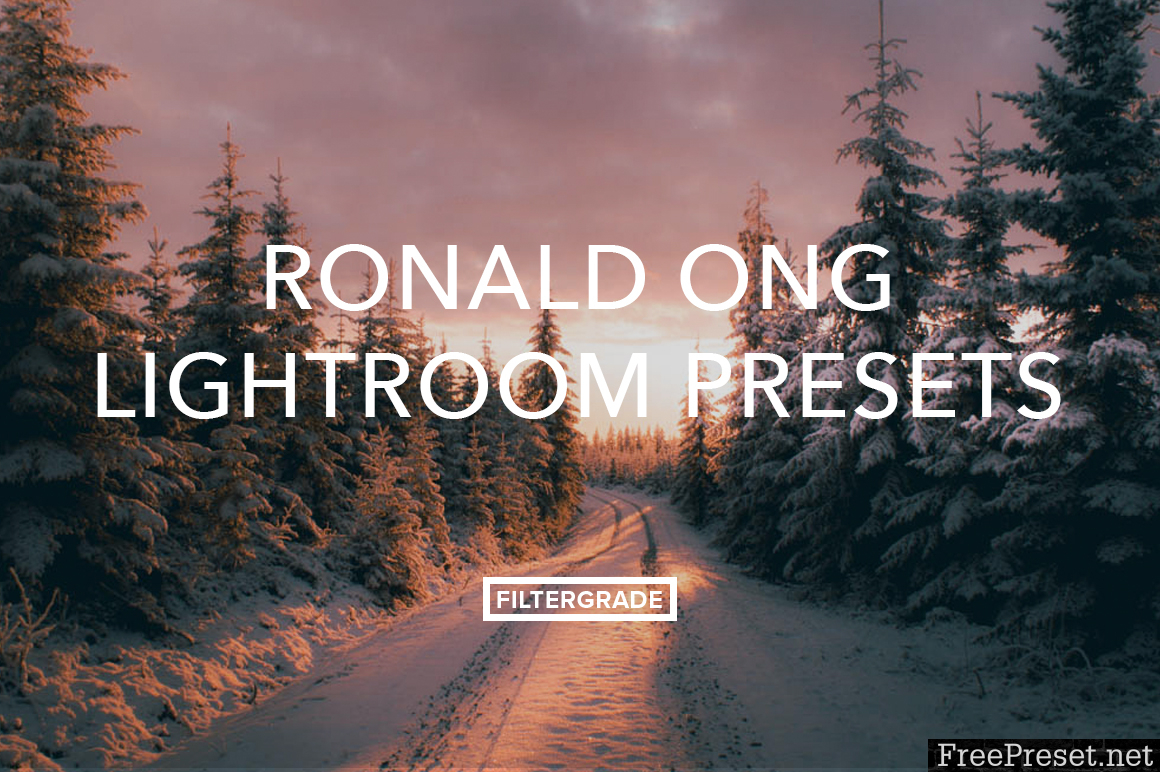Ronald Ong Lightroom Presets