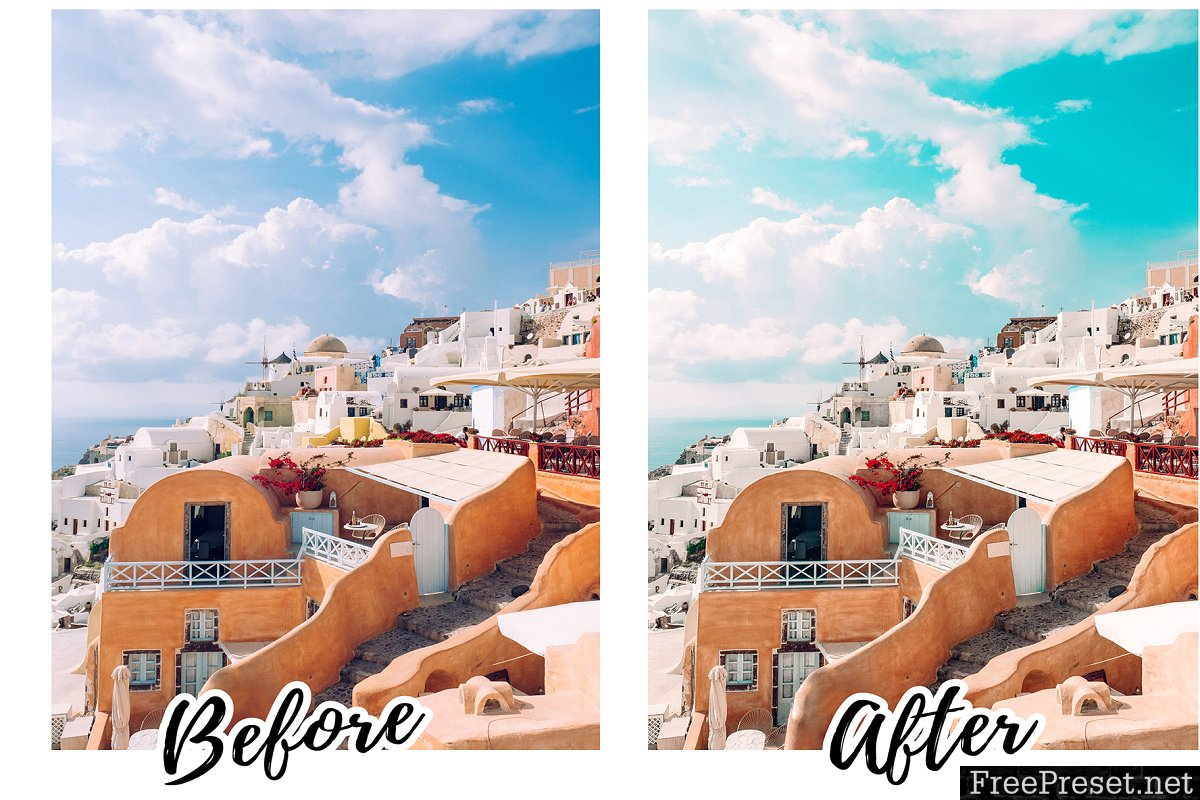 SANTORINI Mobile Lightroom Presets 3862558