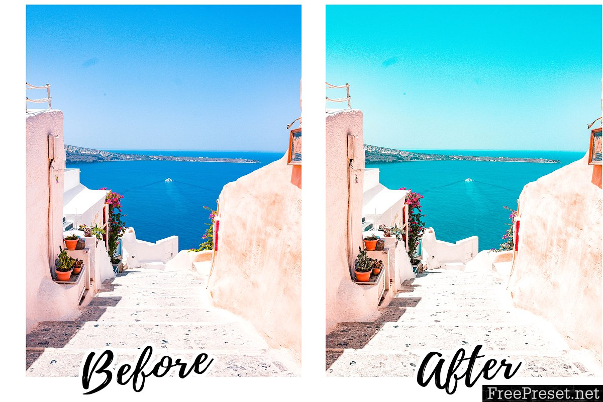 SANTORINI Mobile Lightroom Presets 3862558