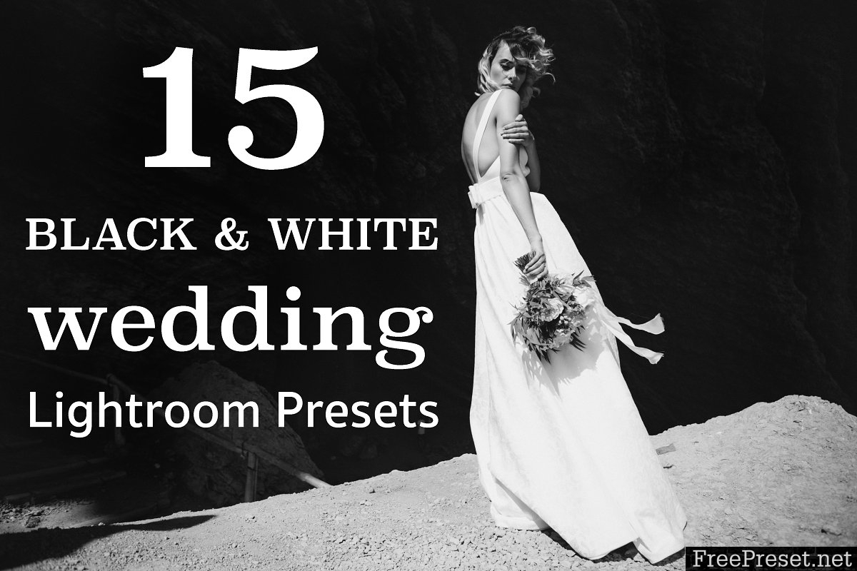 TOP 15 BW WEDDING Lightroom Presets 1772814