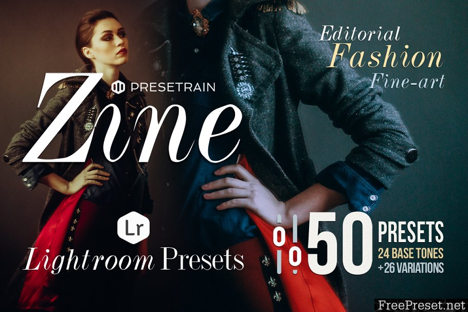 Zine - 50 Fashion Lightroom Presets 978403