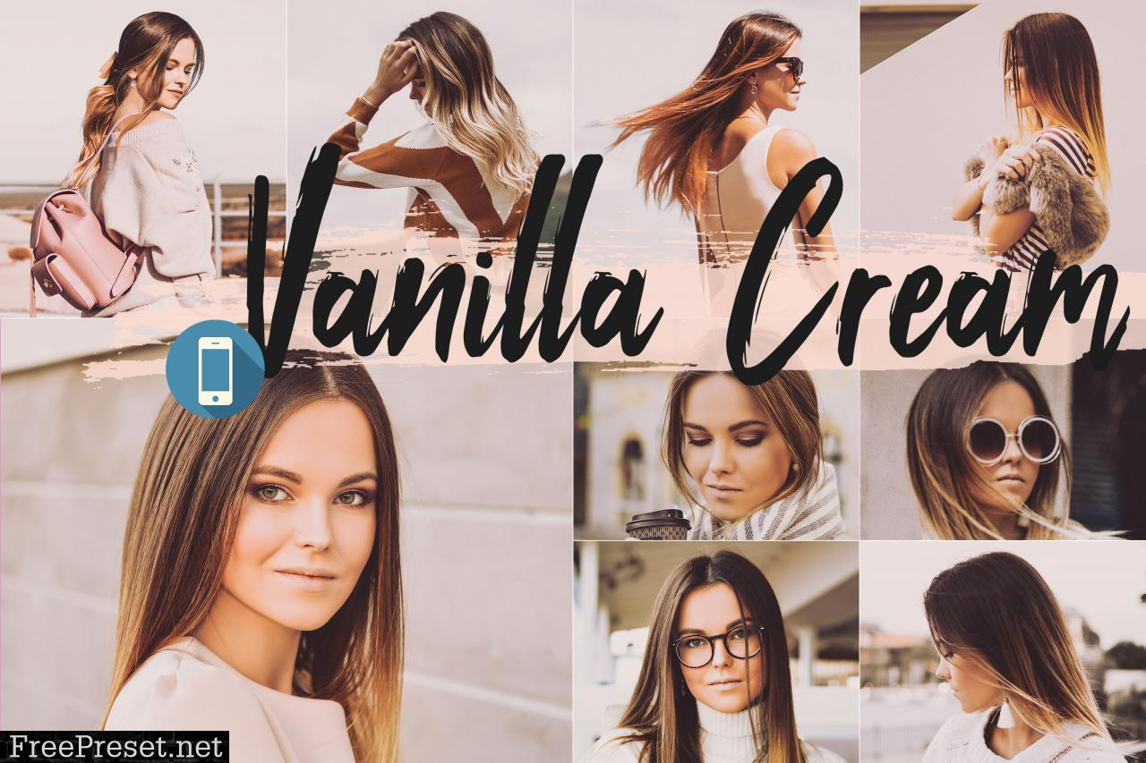 5 Vanilla Cream Mobile Lightroom Presets 1687076