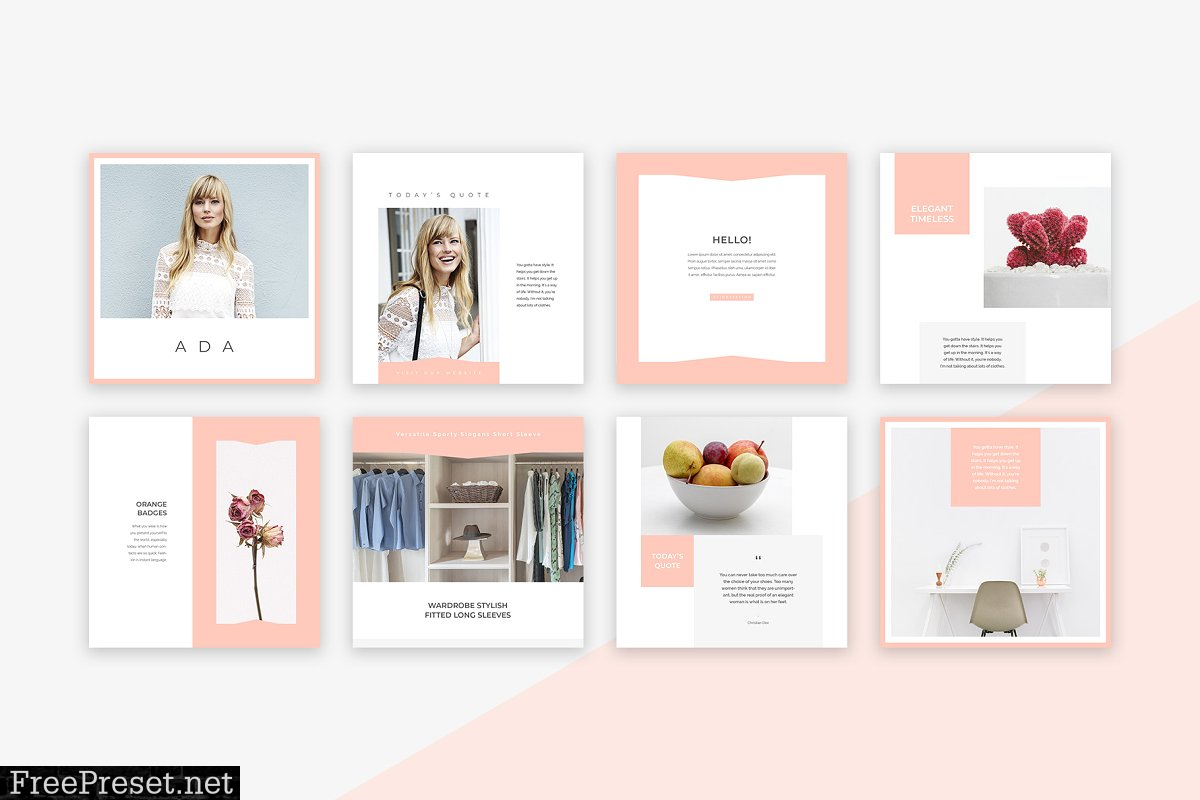 Ada Instagram Post Templates 3334357