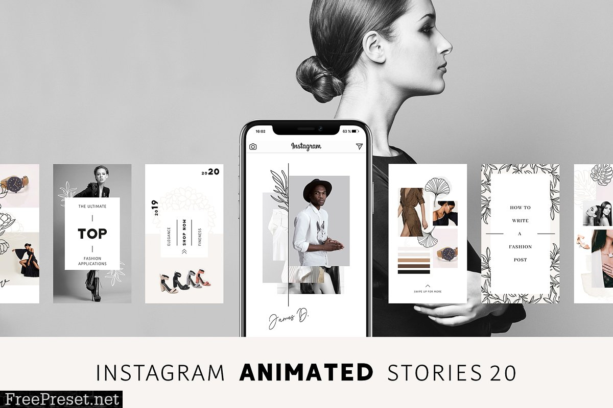 ANIMATED Instagram Stories – Pure 2496828