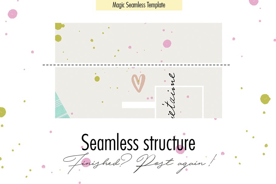 Boho Instagram Seamless Template 2768092