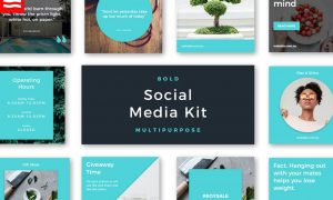 Bold Social Media Kit 1705199