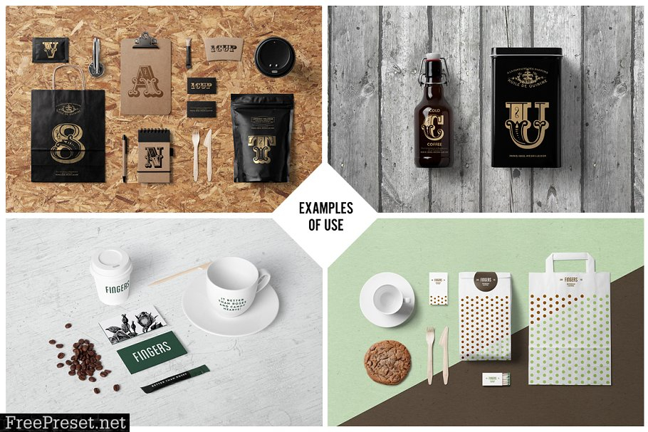 Coffee Stationery / Branding Mock-Up - CM 78971