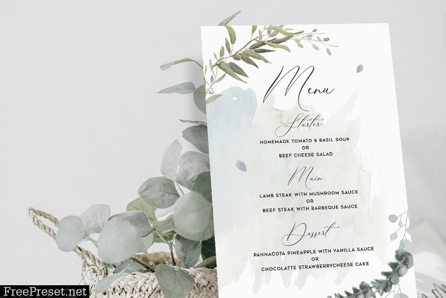 Foliage Wedding Invitation 3401867