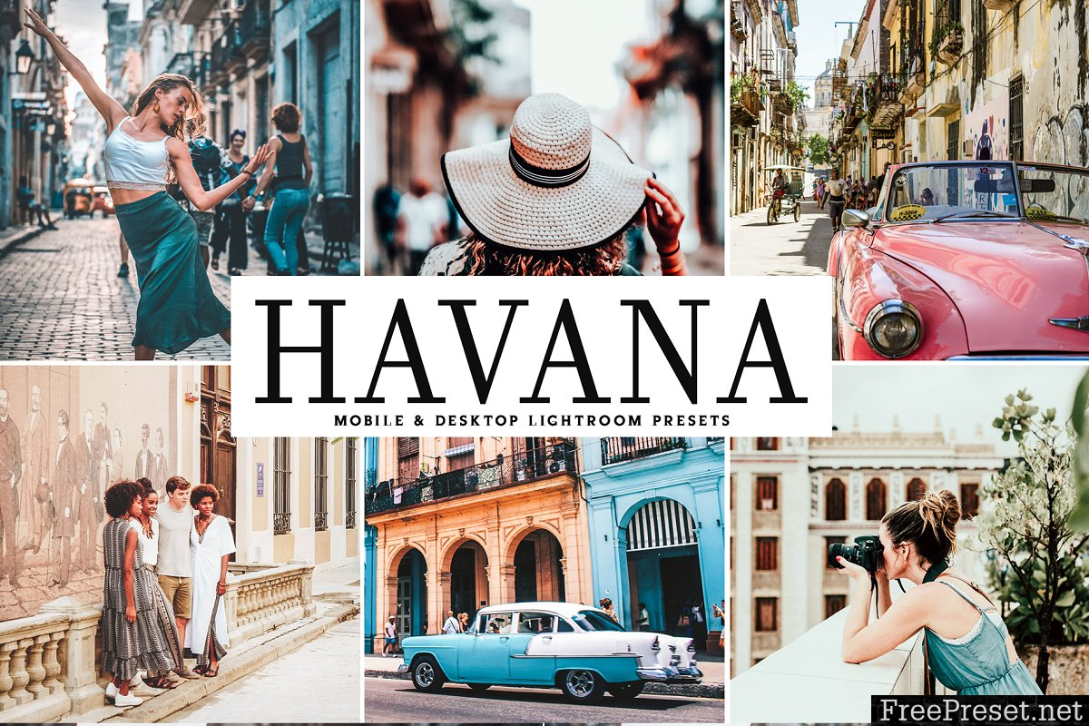 Havana Lightroom Presets Pack 3998342