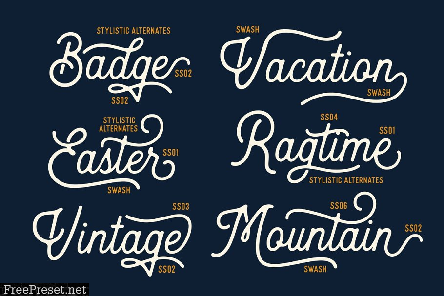 Heritage Font Combinations 908638