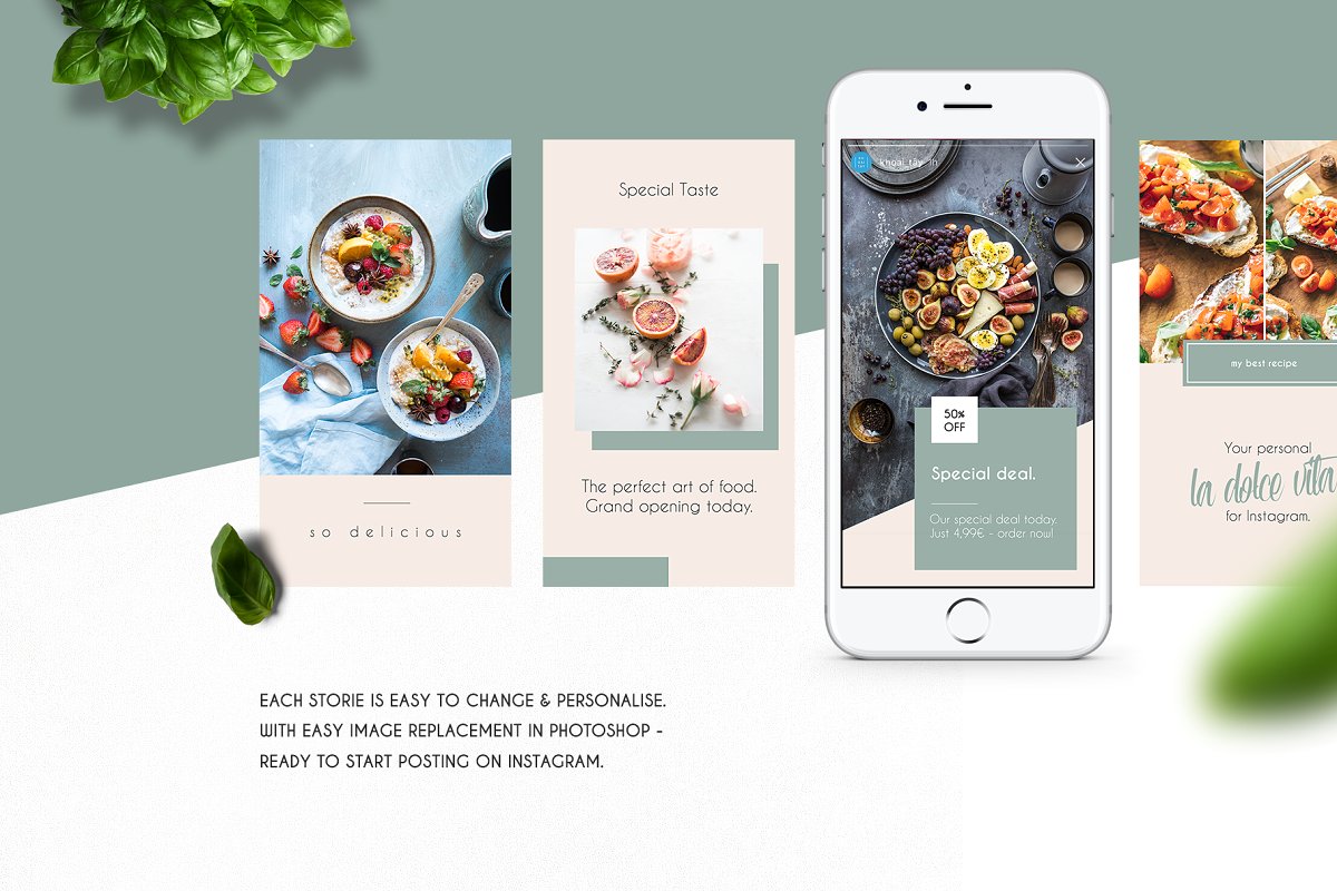 Instagram Stories Template Light 2395938