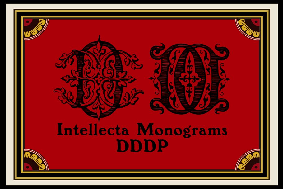 Intellecta Monograms Collection 9871